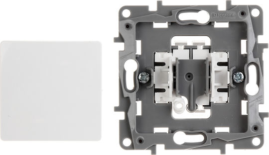 Legrand Niloe Recessed Wall Switch without Frame White