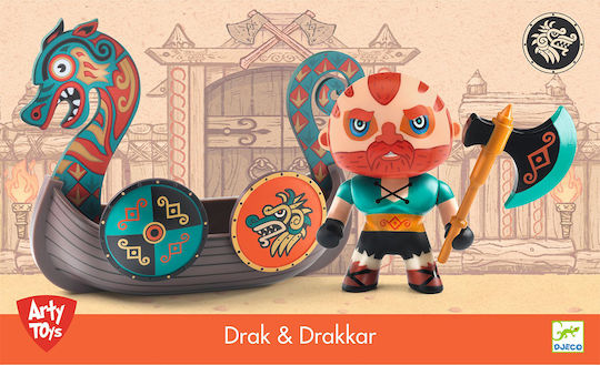 Djeco Drak & Drakkar Φιγούρα 18εκ.