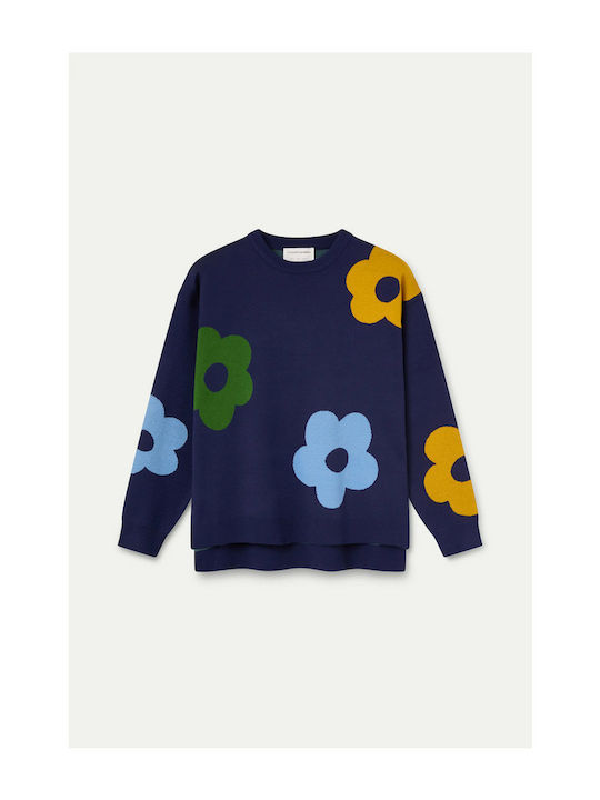 Damen Pullover Blau