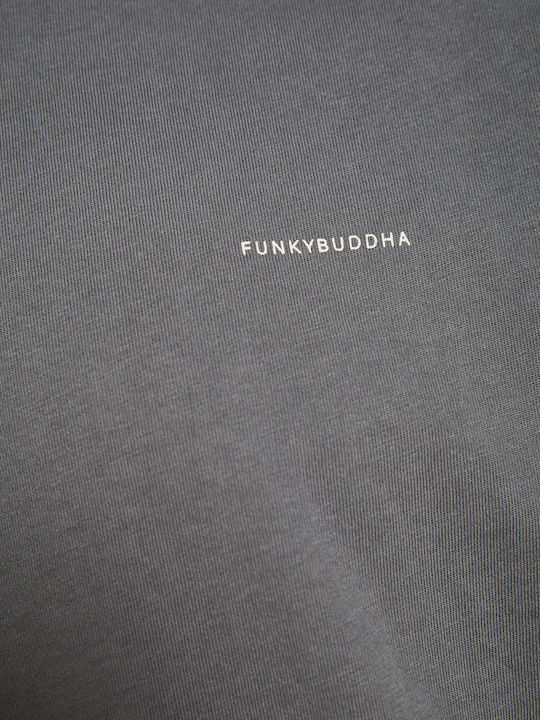 Funky Buddha Тениска Сив