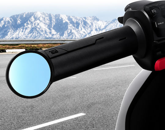 Mini Motorradspiegel Runde Handgriffe Lenker 22mm Anti Glare