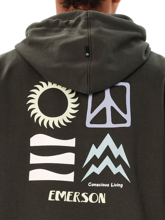 Hooded Sweatshirt Pine Green