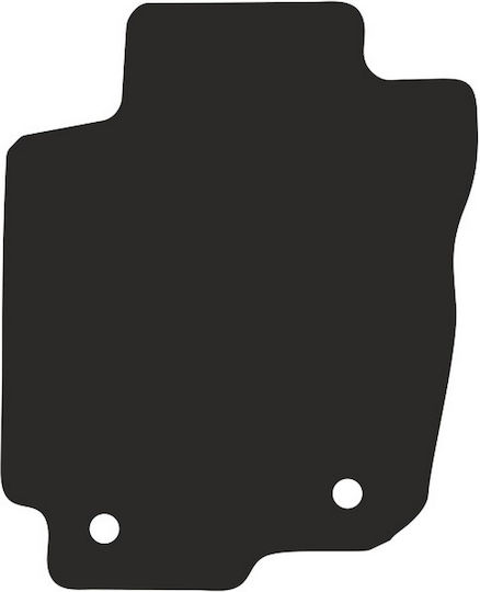 Polyamid Fahrerfußmatte Toyota RAV 4 IV Hybrid 2013-2019 Gummierte Fahrerfußmatte