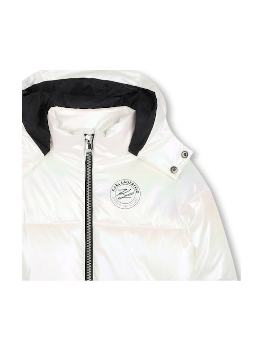 Kids Casual Short White Jacket