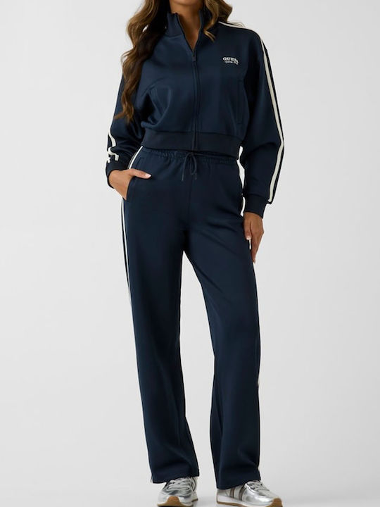 Damen Strickjacke Marineblau