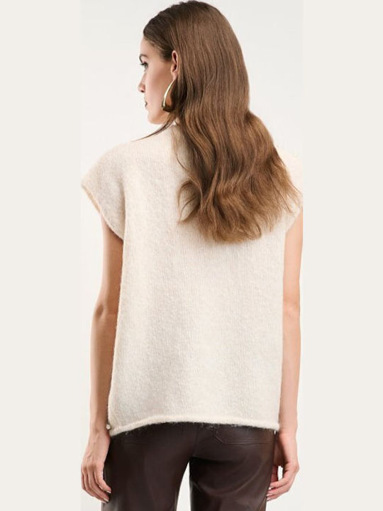 Women's Beige Vest