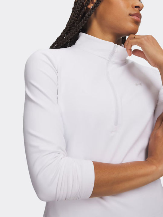 Women's Zip-Up Cardigan White