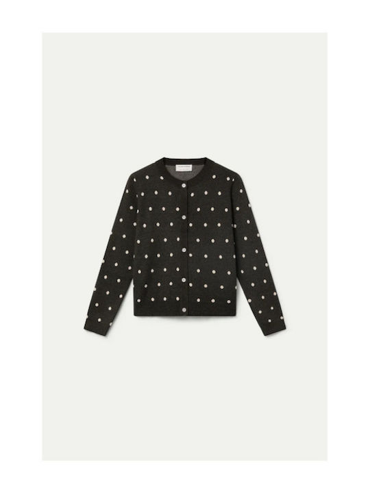 Damen Strickjacke Braun