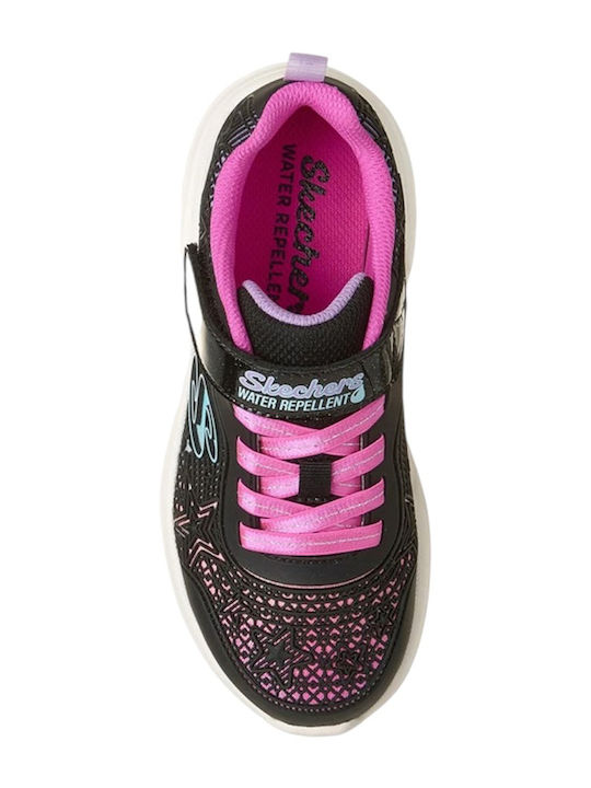 Bounder Kids Sneakers with Hoop & Loop Closure Black