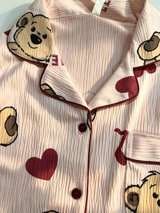 Goodnight Summer Women's Pyjamas Set Pink
