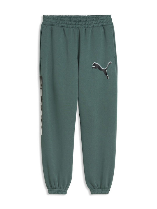 PUMA Sport Jogger Παντελόνι Πράσινο