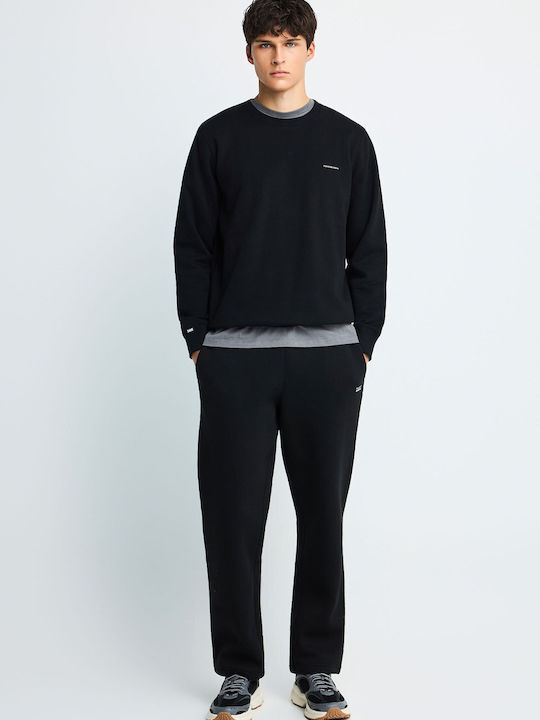 Funky Buddha Pantaloni De Trening Jogger Negri