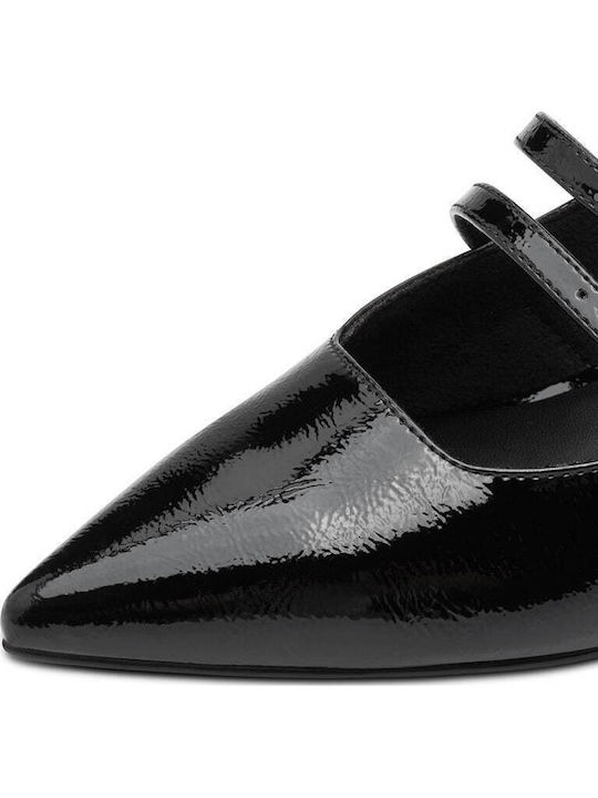 Heels from Patent Leather Black