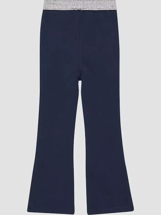 Kinderleggings Lang Blau