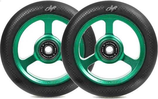 North Index G8 Freestyle Scooter Wheels 110 Emerald