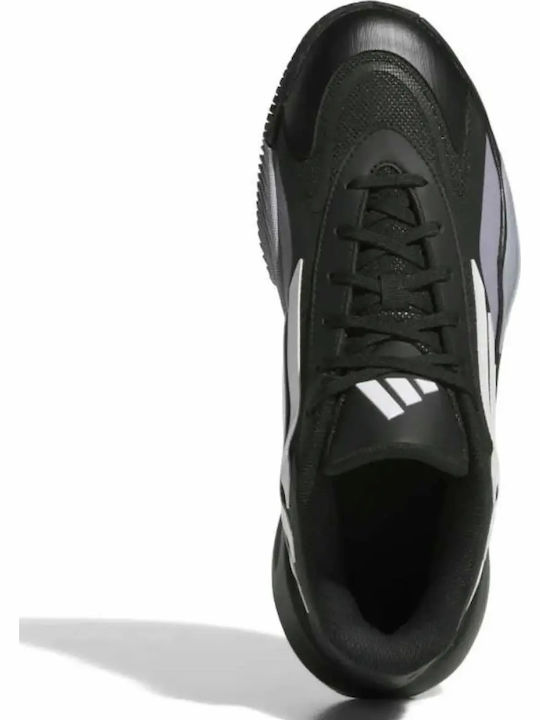 Niedrige Basketballschuhe Schwarz