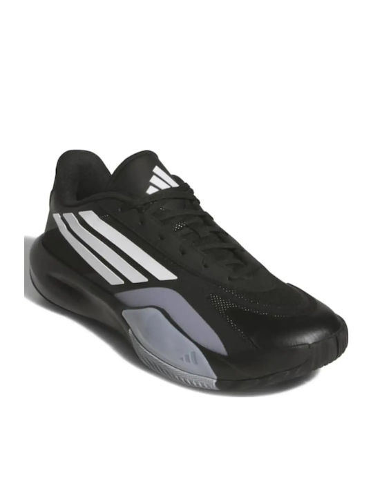 Niedrige Basketballschuhe Schwarz