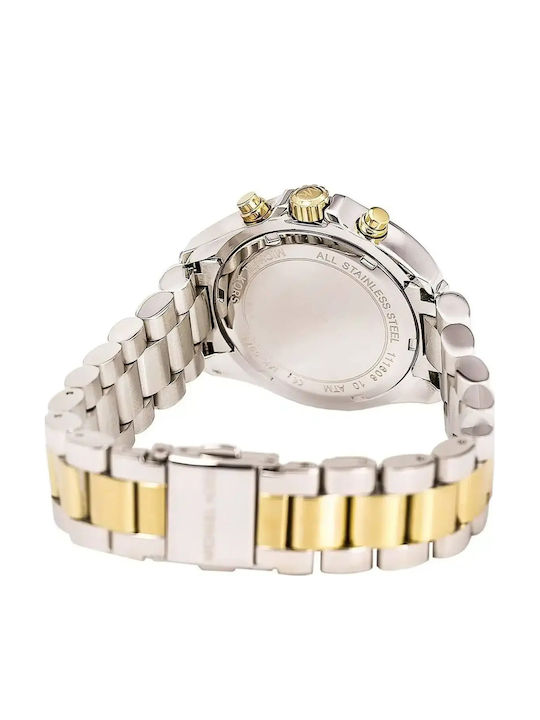 Michael Kors Bradshaw Women's Watch 36mm Battery Chronograph with Gold Stainless Steel Bracelet