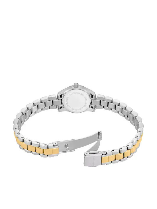 Michael Kors Lexington Womens Watch 19mm Battery with Stainless Steel Bracelet Silver/Gold