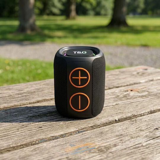 T&G TG-486 Bluetooth Speaker 15W with Battery Life up to 2 Hours Black