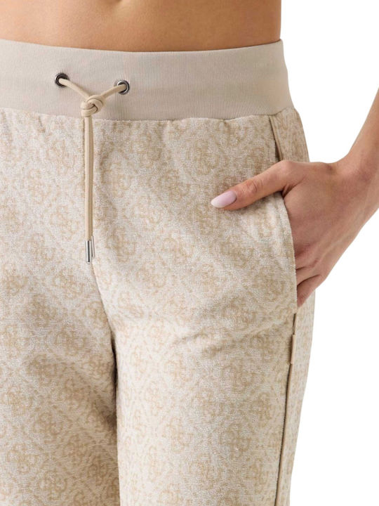 Flared Sweatpants Cream