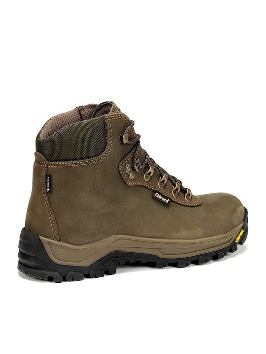 Chiruca Încălțăminte de Drumeție pentru Bărbați Tip Botine Impermeabile cu Membrană Gore-Tex Maro