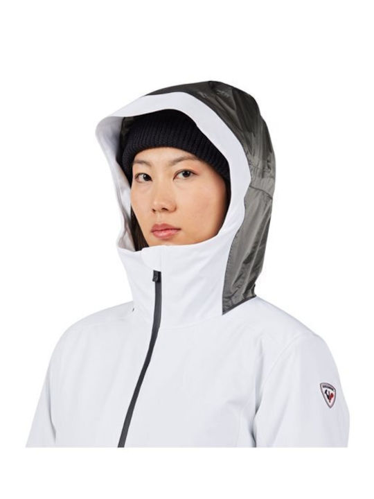 Rossignol RLOWJ12-100 Damen Ski- und Snowboardjacke Weiß
