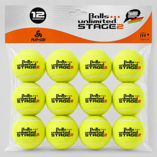 Topspin Unlimited Stage 2 Tournament Mingi De Tenis Pentru Turneu 12 Bucăți