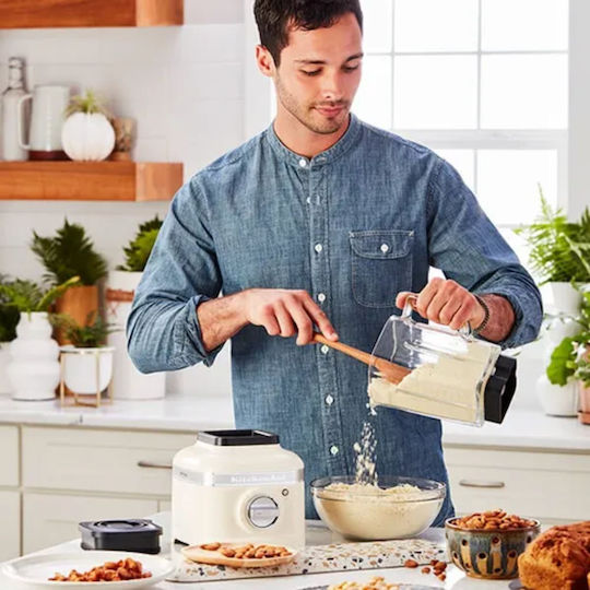 Kitchenaid Artisan K400 Mixer mit Glas Kanäta 1.4 lt 1200W