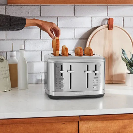 Kitchenaid Toaster 4 Slots 1640W Inox