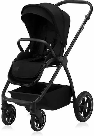 Lionelo Meril Reversible 2 in 1 Baby Stroller Suitable for Newborn Black