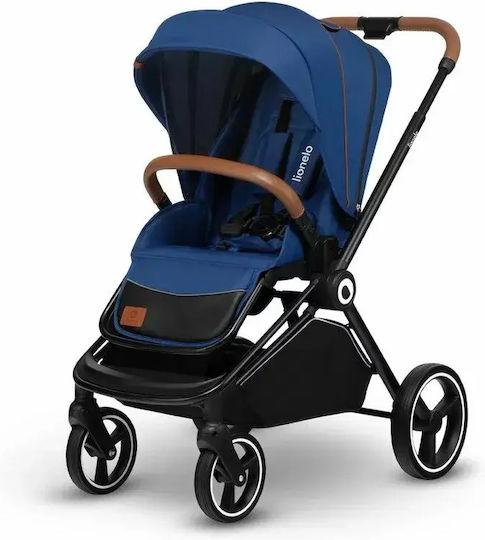 Lionelo Mika Reversible 2 in 1 Baby Stroller Suitable for Newborn Blue