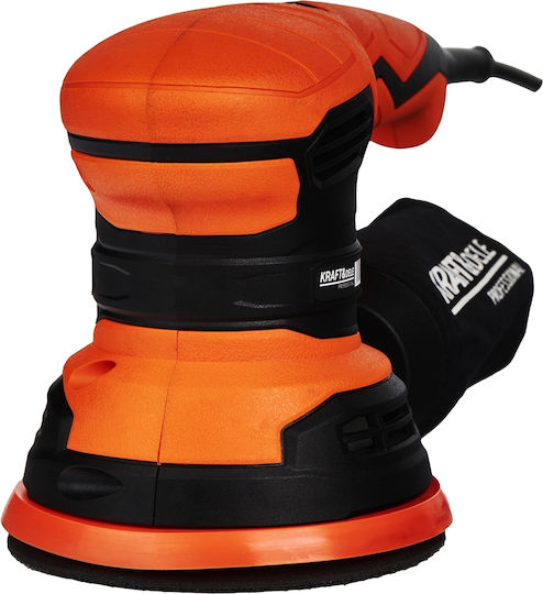 Kraft & Dele KD1695 Mașină de Șlefuit Excentrică 125mm Electrică 1200W cu Reglare a Vitezei și cu Sistem de Aspirare a Prafului