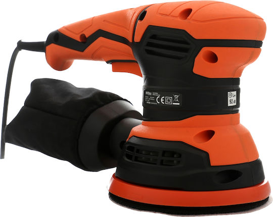Kraft & Dele KD1695 Mașină de Șlefuit Excentrică 125mm Electrică 1200W cu Reglare a Vitezei și cu Sistem de Aspirare a Prafului