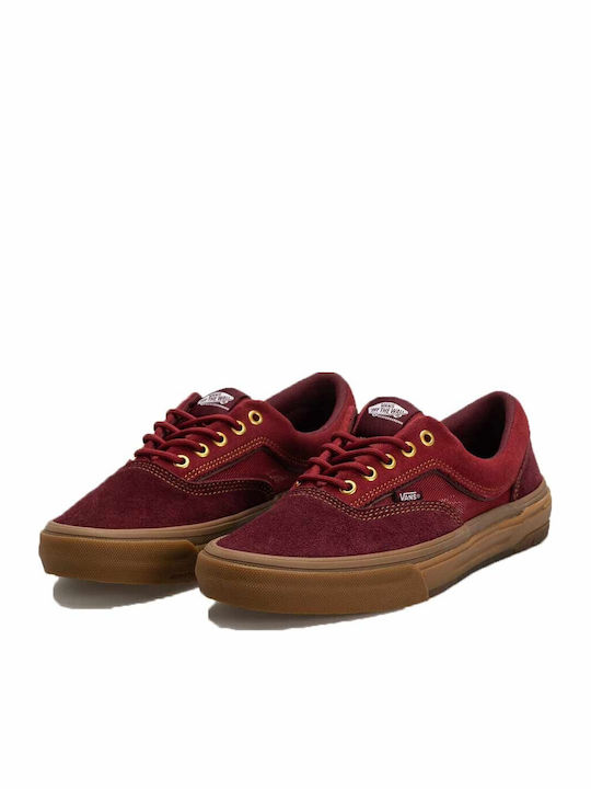 Vans Skate Era Wafflecup Sneakers Dark Red / Gum
