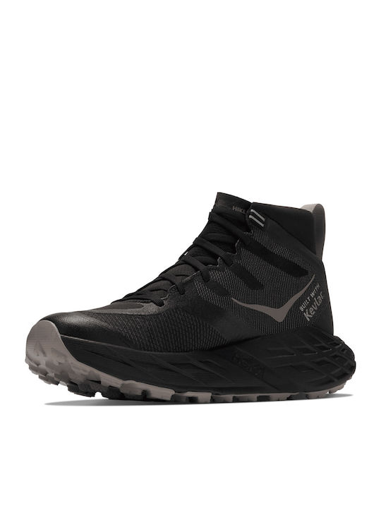 HOKA Men's Hiking Shoes Waterproof with Gore-Tex Membrane Black