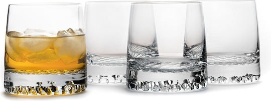 Duka Whiskey Glass Set Glass 300ml 4 Pieces