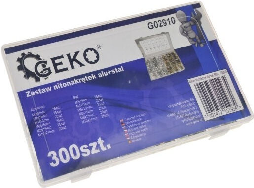 Geko Ratschen- und Steckschlüssel-Set 300 Stück