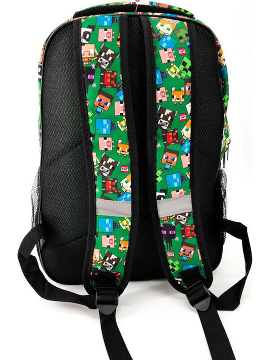 Setino Geantă Școlară de Umăr pentru Școala Primară cu Husă pentru Sticlă de Apă Verde 30 x 19 x 42cm Setino Geantă Școlară de Umăr pentru Școala Primară cu Husă pentru Sticlă de Apă Verde 30 x 19 x 42cm