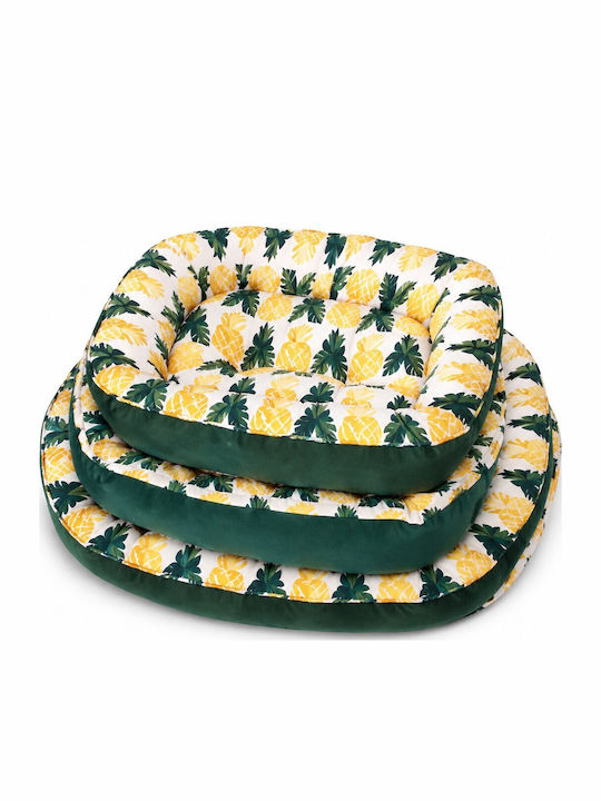 Set Sofa Dog Bed Yellow 3 Pieces