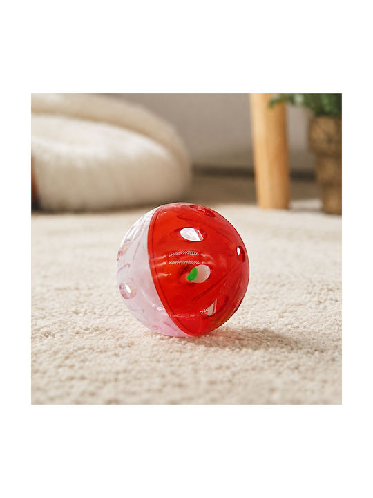Jucărie Glob Transparentă Clopoțel Pisici Multicolor