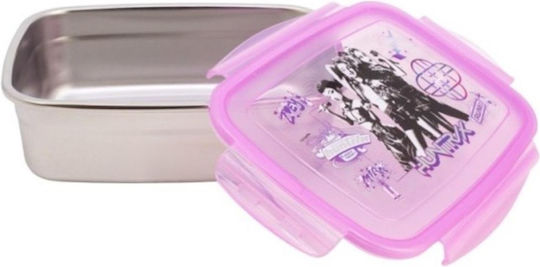 Stor Demon Hunters Edelstahl Kinderlebensmittelbehälter K-POP Demon Hunters 1,09 Liter Graue