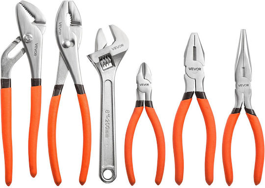 Vevor Pliers Set 254mm 6 Pieces