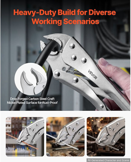 Vevor Curved Pliers Set 127mm 5 Pieces