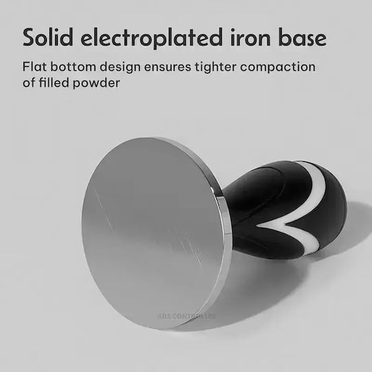 4bars T301 Tamper with Flat Surface 53mm in Brown Colour