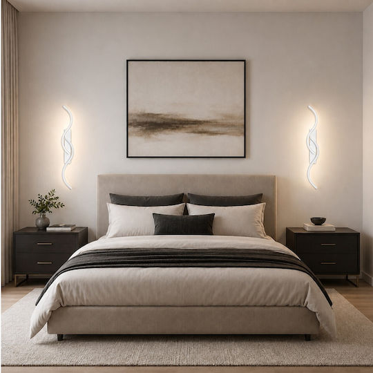 VenCore Corp de Iluminat de Perete Modern cu LED Integrat și Lumină Albă Reglabilă 8x5cm