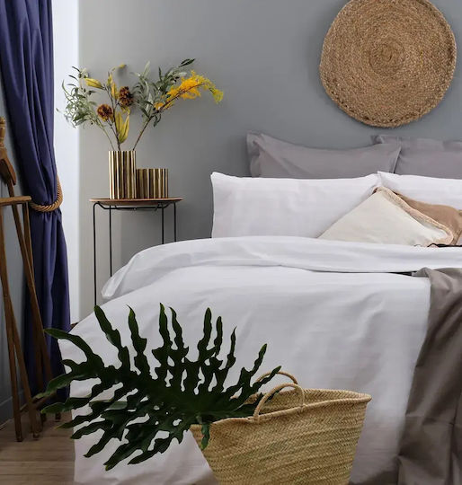 Cokitex Hotel Duvet Cover Cotton Striped 165x245cm