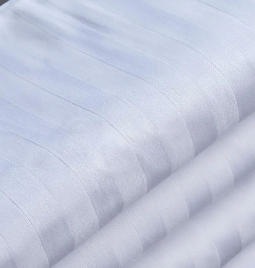 Cokitex Hotel Duvet Cover Polycotton Striped 225x245cm