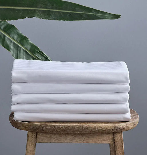 Cokitex Hotel Duvet Cover Polycotton Striped 225x245cm