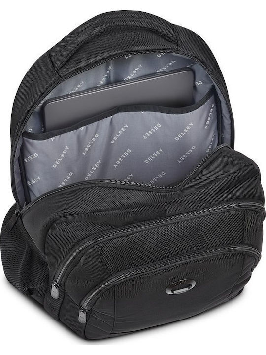 Delsey Раница за лаптоп 15.6" в кафяв цвят 391660500